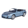 Timeless Legends - 1:18 Porsche 911 Turbo Cabriolet Metallic Grey Die-Cast (Model Car)