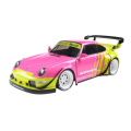 Solido Cars - 1:18 Porsche 911 997 RWB Pink And Yellow 2024 Diecast (Model Car)