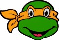 Teenage Mutant Ninja Turtles - Michaelangelo (Enamel Pin)