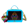 Lite Brite - Lenticular Glow Crossbody Bag With Coin Bag (Loungefly Crossbody Bag)
