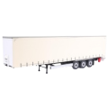Solido - 1:24 Tarpaulin Trailer White 2021 (Model Vehicle)