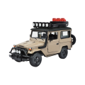 Off Road - 1:24 Toyota FJ Land Cruiser Beige Die-Cast (Model Car)