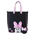 Disney - Minnie Floral Rock The Dots With Coin Bag (Loungefly Tote)