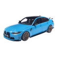 Solido Cars - 1:18 BMW M3 Performance Parts Daytona Beach Blue 2024 Diecast (Model Car)