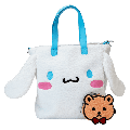 Hello Kitty - Cinnamoroll Sherpa With Coin Bag (Loungefly Tote Bag)