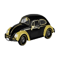 Midnight Eclipse - 1:24 1966 Volkswagen Beetle Diecast (Model Car)
