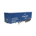 Solido Cars - 1:24 2024 Container Trailer Diecast (Model Vehicle)
