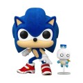 Sonic The Hedgehog - Sonic With Hero Chau Flocked (Pop! Vinyl)