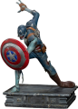 What If - Zombie Captain America 1:10 Scale (Statue)