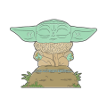 Star Wars - Grogu Using The Force Pop! Enamel Pin (Pop! Vinyl Pin)