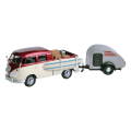 Volkswagen Collection - 1:24 VW Type 2 Pick-Up And Trailer Die-Cast (Model Car)