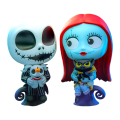 The Nightmare Before Christmas - Jack And Sally Sitting 2-Pack (Cosbaby Figure)
