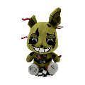 Five Nights At Freddy’s - Springtrap Shoulder Rider 6″ (Plush Toy)