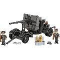 World War 2 - 8.8 cm Flak 18 With Carriage 360 Pieces (Brick Kit)