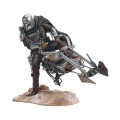 Star Wars: The Mandalorian - Din Djarin With Speeder Bike (Statue)
