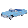 Timeless Legends - 1:24 Scale 1958 Chevy Impala Blue (Model Car)