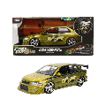 Fast & Furious - 1:24 Brian’s Mitsubishi Lancer Evo Color Brush Metal (Model Car)