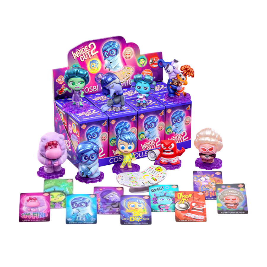 Inside Out 2 Series 2 Display Of 8 Cosbi Collection - DVDLand