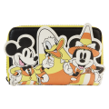 Disney - Mickey And Friends Candy Corn Zip Around (Loungefly Wallet)