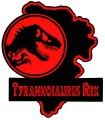 Jurassic Park - Tyrannosaurs Rex Map (Enamel Pin)