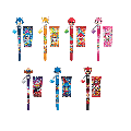 Sonic - Sonic 3D Head Topper Spinning Pen With Dangle Blind Box Display Of 16 (Pen Topper)