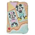 Mickey And Minnie - Beach Fun Zip Around (Loungefly Wallet)