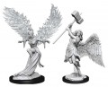 Pathfinder - Deep Cuts Unpainted Miniatures: Balisse And Astral Deva (Miniature Figure)