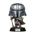 Star Wars: Impressions - Mandalorian With Grogu (Pop! Vinyl)