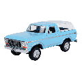 Timeless Legends - 1:24 1978 Blue Ford Bronco (Hard Top) (Model Vehicle)