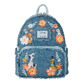 Disney - Dogs And Cats Faux Denim Fringe (Loungefly Backpack)
