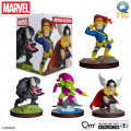 Marvel Comics - Q-Fig Vinyl Figure Blind Box Assortment Wave 2 Display Of 8 (Action Figure)