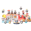 Panda Roll - Minime Dress-Up Series Blind Box Figures Display Of 20 (Action Figures)