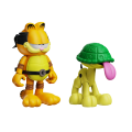 Garfield x Teenage Mutant Ninja Turtles - Garfello And Sidekick Odie Figure 2-Pack (Action Figure)