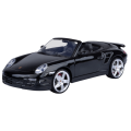 Timeless Legends - 1:18 Scale Porsche 911 Turbo Cabriolet Black (Model Car)