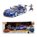Street Fighter - Mazda RX-7 (1993) 1:24 Scale With Chun-Li Figure (Model Car)