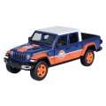 Gulf Collection - 1:27 Scale 2021 Jeep Gladiator Rubicon With Gulf Livery (Model Car)