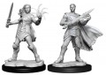 Magic The Gathering - Unpainted Miniatures: Rowan Kenrith And Will Kenrith (Miniature Figure)