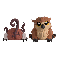 Baldur’s Gate 3 - Us And Owlbear Monitor Buddiez
