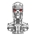 The Terminator - T-800 Bust 858 Pieces (Brick Kit)