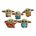 Star Wars: Mandalorian - Grogu Full Belly Planet Plush Blind Box Display Of 4 (Plush Toy)