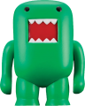 Domo - 4" Black-Light Green (Vinyl Figure)