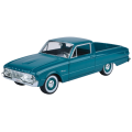 Timeless Legends - 1:24 Scale 1960 Ford Ranchero Turquoise (Model Car)