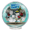 Peanuts - Snoopy Snow Drift Wooden Theatre 23 Pieces (Construction Set)