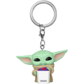 The Mandalorian And Grogu (2026) - Grogu With Food Pocket Keychain (Pop! Vinyl)