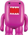 Domo - 4" Black-Light Purple (Vinyl Figure)