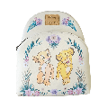 Lion King (1994) - Simba And Nala Floral Mini (Loungefly Backpack)