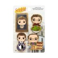 Seinfeld - Pop! Enamel Pin 4-Pack (Pop! Vinyl Pin)