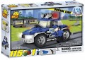 Action Town - 115 Piece Police Patrol Car (Construction Set) 
