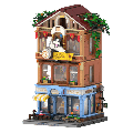 JAKI - Cat Cafe Club Plastic 2345 Pieces (Brick Kit)
