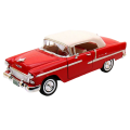 Timeless Legends - 1:18 Scale 1955 Chevy Bel Air Convertible With Soft Top Red (Model Car)